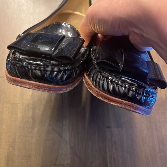 Kate Spade 8 patent bow flats - Picture 3 of 5